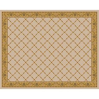 Brumlow Mills Premier Natural Beige Area Rug; 8 x 10