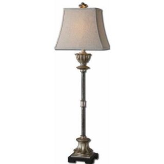 Global Direct 38 in. Silver Champagne Buffet Lamp 29317