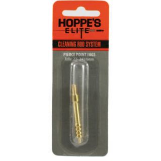 Hoppes Elite Pierce Point Rifle Cleaning Jag (.22 .243/6mm)