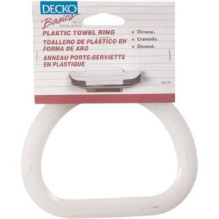 Decko 38230 Basics Plastic Towel Ring
