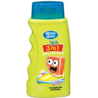 White Rain Kids 3 in 1 Zany Watermelon Shampoo, 12 fl oz (Pack of 3)