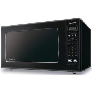 Panasonic NN SN933B 1250W 2.2 Cu. Ft. Countertop/Built in Microwave with Inverter Technology, Black