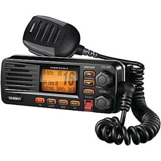 Uniden Solara D UM380 VHF Marine Radio, Black