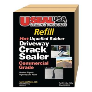 USEAL USA 3.5 lb. Driveway Crack Sealer Refill 68119