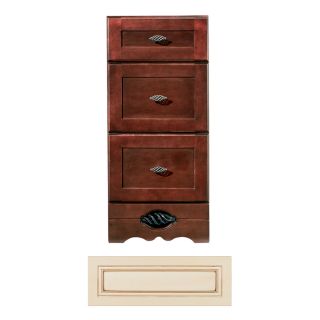 Architectural Bath Remington Vanilla/Chocolate Drawer Bank (Common: 18 in; Actual: 18 in)