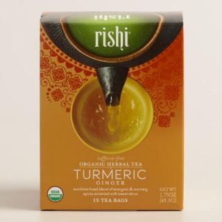 Rishi Turmeric Ginger Tea, 15 Count