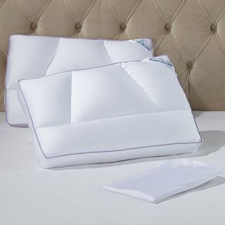 Tony Little DeStress® Micropedic Pillow 2 pack with 2 Pillowcases   Full   7836067