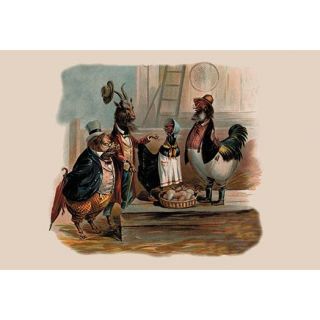Party Animals Painting Print by Buyenlarge