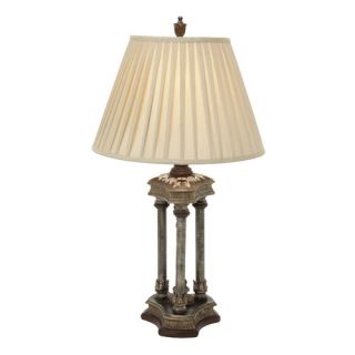 26 H Table Lamp with Empire Shade by Woodland Imports