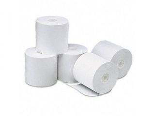 Universal 35764 Thermal Paper for Receipt Printers  3 1/8in x 273   Roll  50/carton