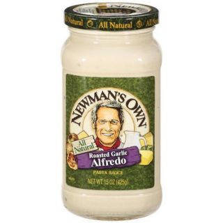 Newman's Own Roasted Garlic Alfredo Sauce, 15 oz
