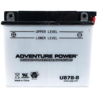 UPG Conventional Wet Pack 12 Volt 8 Ah Capacity F Terminal Battery UB7B B