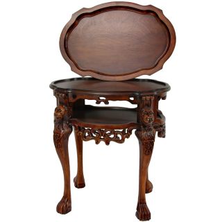 Richard the Lionheart End Table by Oriental Furniture