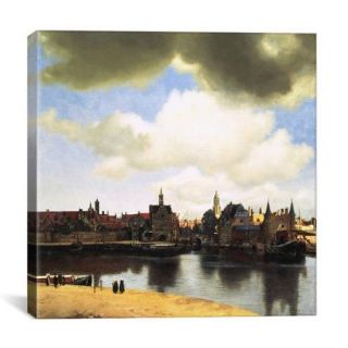 iCanvas ''View of Delft, C.1660 61'' Canvas Wall Art by Johannes Vermeer