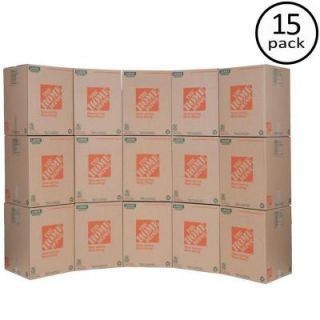 The 18 in. x 18 in. x 24 in. Large Moving Box (15 Pack) 713643