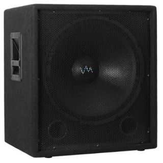 VM Audio VAS18SUB 18" 2000 Watt Passive Sub DJ Speaker Pro Subwoofer