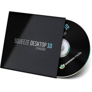 Sorenson Media Squeeze Desktop 10 Standard Upgrade 8010S 8 E