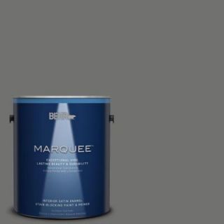 BEHR MARQUEE 1 gal. #MQ2 61 Magnet One Coat Hide Satin Enamel Interior Paint 745401