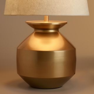 Gold Matki Table Lamp Base