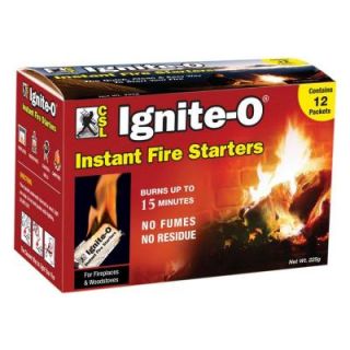 Ignite O Instant Fire Starter Packets (12 Pack) FS 855 01
