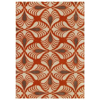 Bombay Hand Tufted Orange Area Rug by AMER Rugs