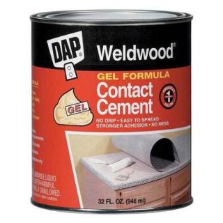 WELDWOOD 25316 Contact Cement, 1 gal.