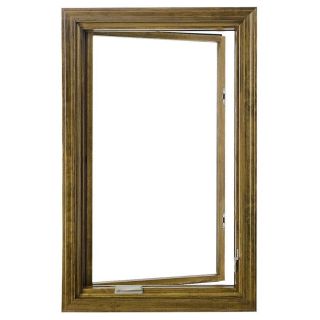 ProLine 450 Series 1 Lite Wood Double Pane Annealed New Construction Egress Casement Window (Rough Opening: 29.75 in x 59.75 in Actual: 29 in x 59 in)
