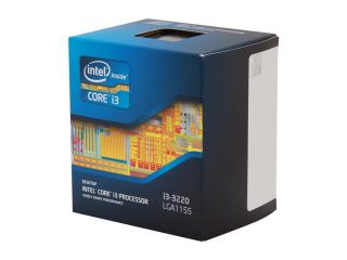 Intel Core i3 3220 Ivy Bridge Dual Core 3.3 GHz LGA 1155 55W BX80637i33220 Desktop Processor                                                                                   Intel HD Graphics 2500