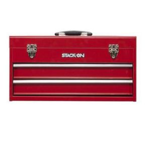 Stack On 20 in. 2 Drawer Portable Tool Chest in Red RD 620
