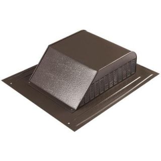 Master Flow 60 in. NFA Aluminum Slant Back Roof Louver Vent in Brown SSB960ABR