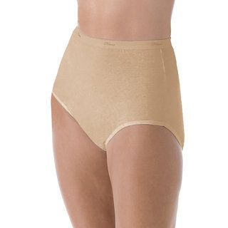 Hanes Womens No Ride Up Cotton Brief 6 Pack   17125438  