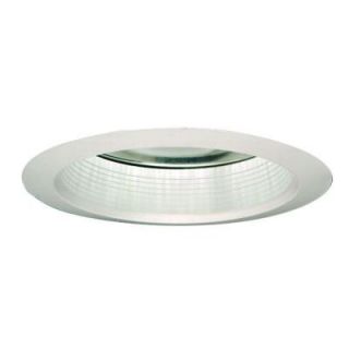 Halo 6 in. White Recessed Lighting with Air Tite Baffle Trim with Clear Reflector 30WATH