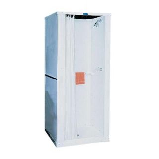 Swan 32 in. x 32 in. x 73 in. Free Standing Plastic Shower Cabinet in White PSC 32 010
