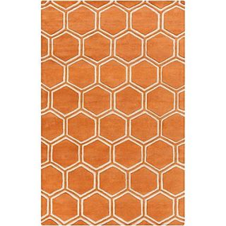 Surya Stamped STM818 811 Hand Tufted Rug, 8 x 11 Rectangle