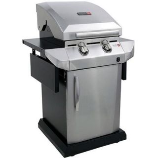 Char Broil 2 Burner TRU Infrared Gas Grill, Stainless Steel