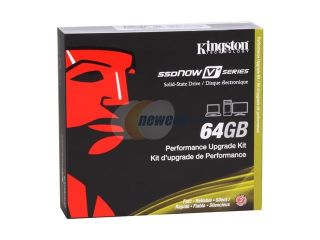 Kingston SSDNow V+ Series 2.5" 64GB SATA II MLC Internal Solid State Drive (SSD) SNVP325 S2B/64GB