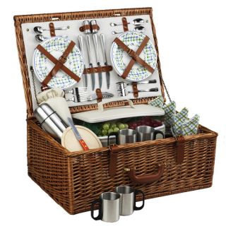 Dorset Basket for Four with Coffee Service in Gazebo by Picnic At