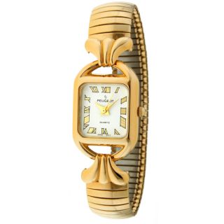 Peugeot Womens Goldtone Stainless Steel Expansion Watch