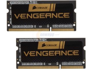 CORSAIR Vengeance Performance 8GB (2 x 4GB) 204 Pin DDR3 SO DIMM DDR3L 2133 (PC3L 17000) Laptop Memory Model CMSX8GX3M2B2133C11