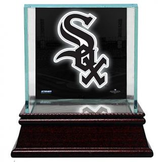 Steiner Sports Single Baseball Glass Display Case with Team Logo Background   C   7503758