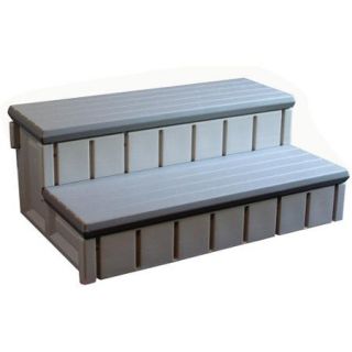 Confer Spa Step with Storage, Gray