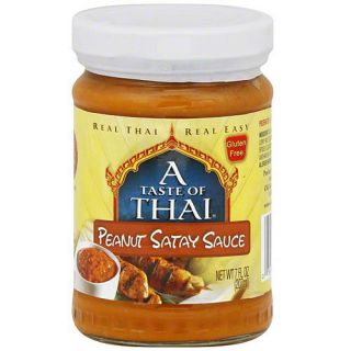 A Taste Of Thai Peanut Satay Sauce, 7 oz (Pack of 6)