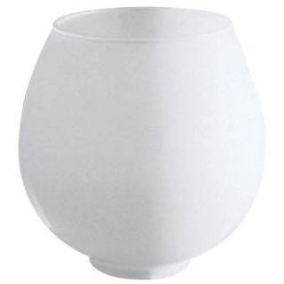 Westinghouse 5 in. Handblown Satin White Shade with 2 in. Fitter and 4 3/4 in. Width 8115100