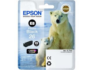 EPSON C13T26114010 Ink Cartridge Black
