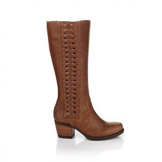 Born® "Ochoa" Leather Braided Shaft Tall Boot   7786482