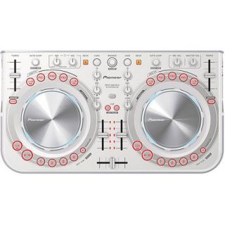 Pioneer DDJ WeGO2 W Compact DJ Controller For Virtual DJ LE and More, White