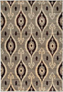 Rizzy Home Bay Side Collection Power loomed Accent Rug (53 x 77