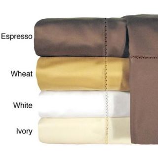 Grand Luxe Bellisimo Egyptian Cotton Sateen Deep Pocket 800 Thread Count Sheet Set Queen Espresso Sheet Set