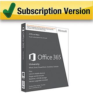 Microsoft Office 365 University for Windows/Mac