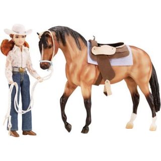 Breyer Lets Go Riding Western Multi Colored
